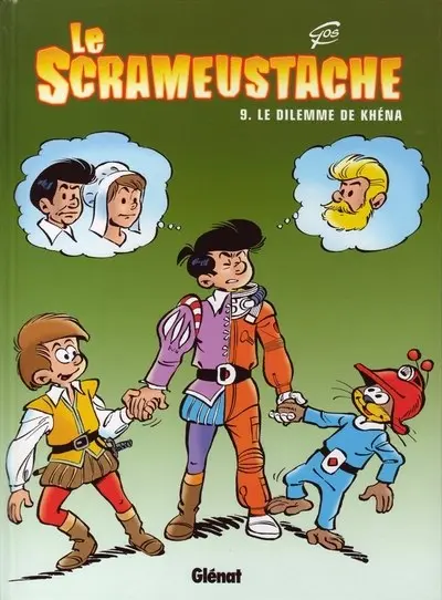 Couverture de l'album Le Scrameustache Tome 9 Le dilemme de Khéna