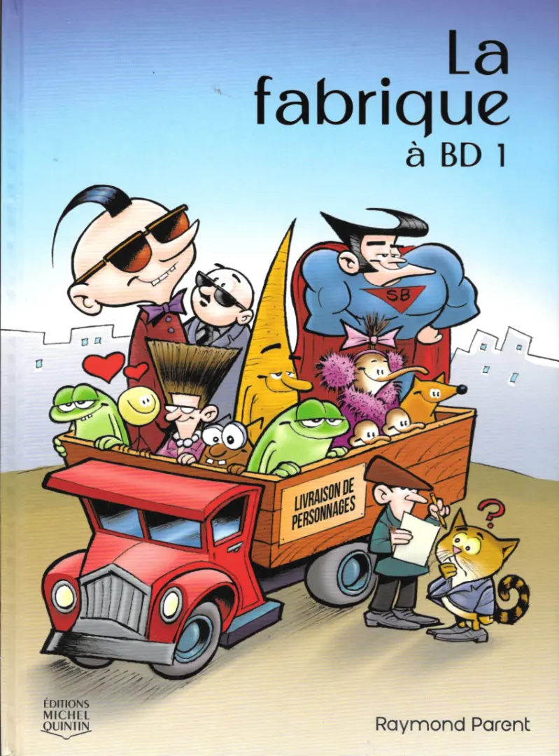 Couverture de l'album La fabrique à BD 1