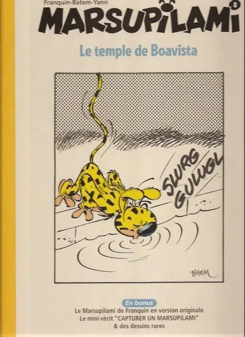 Couverture de l'album Marsupilami Tome 8 Le temple de boavista