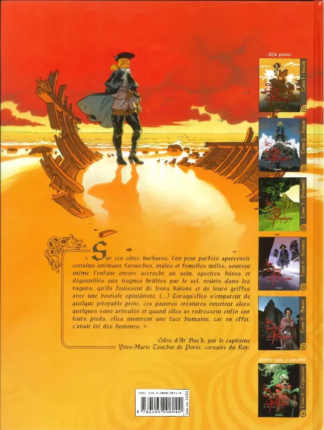 Verso de l'album Le sang des Porphyre Tome 4 Hermine