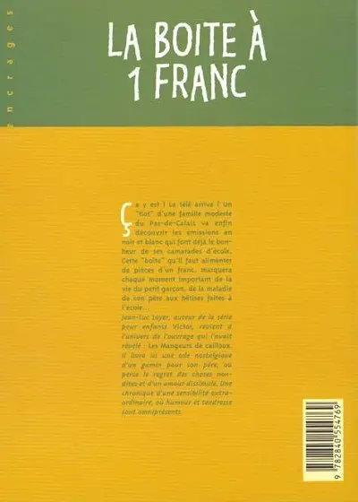 Verso de l'album Les mangeurs de cailloux Tome 2 La boîte à 1 franc
