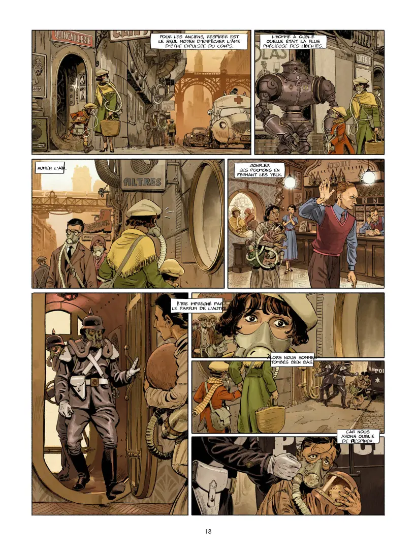 Planche de l'album Air 1 Sous un ciel moins gris