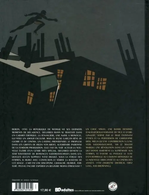 Verso de l'album SM le Maudit