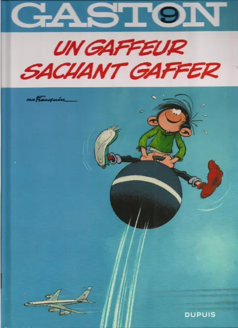 Couverture de l'album Gaston Tome 9 un gaffeur sachant gaffer
