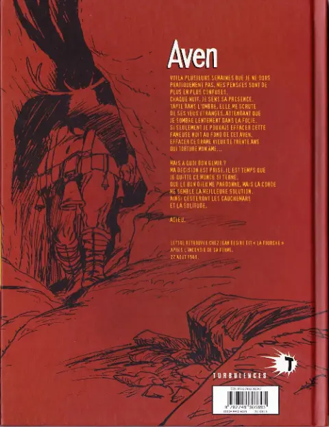 Verso de l'album Aven Tome 3 Source, je boirai de ton eau