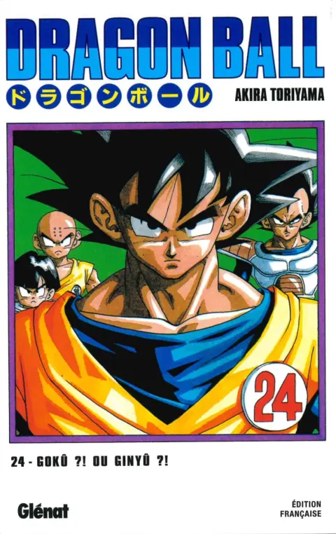 Couverture de l'album Dragon Ball Édition originale Tome 24 Goku ?! Ou Ginyû ?!