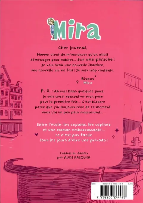 Verso de l'album Mira 2 Ma vie sur une péniche