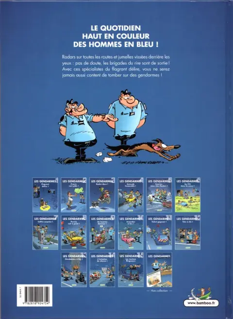 Verso de l'album Les Gendarmes Tome 15 Les toutous flingueurs