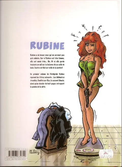 Verso de l'album Rubine Intégrale 2