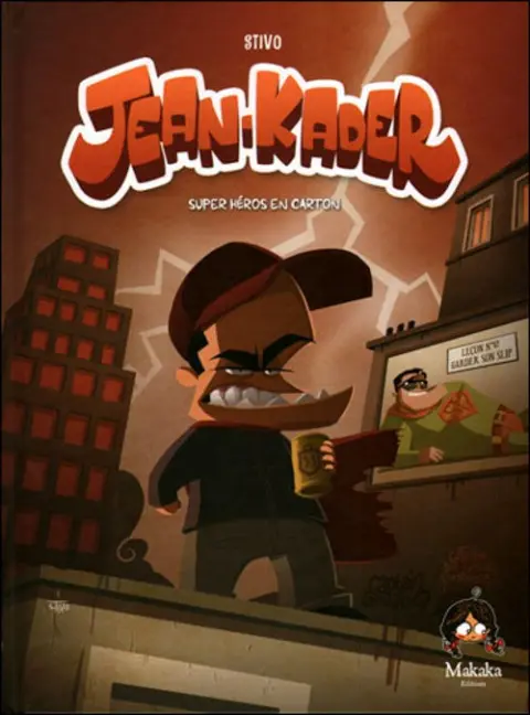 Jean-Kader Super héros en carton
