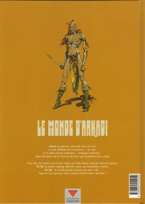 Verso de l'album Le monde d'Arkadi Tome 2 Le grand extérieur