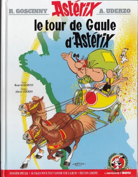 Couverture de l'album Astérix Tome 5 Le tour de Gaule d'Astérix