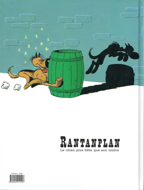 Verso de l'album Rantanplan Tome 3 Rantanplan otage