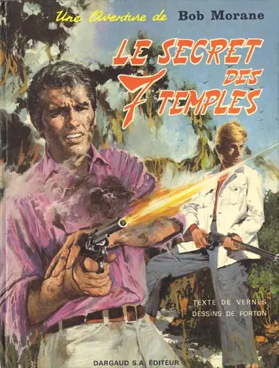Couverture de l'album Bob Morane Tome 9 Le secret des 7 temples