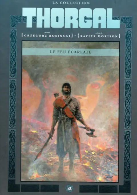 Thorgal - La collection Tome 43 Le feu écarlate