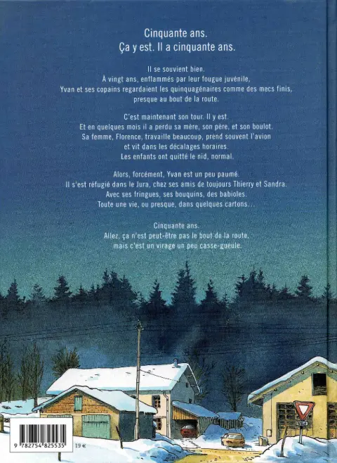 Verso de l'album Les couloirs aériens