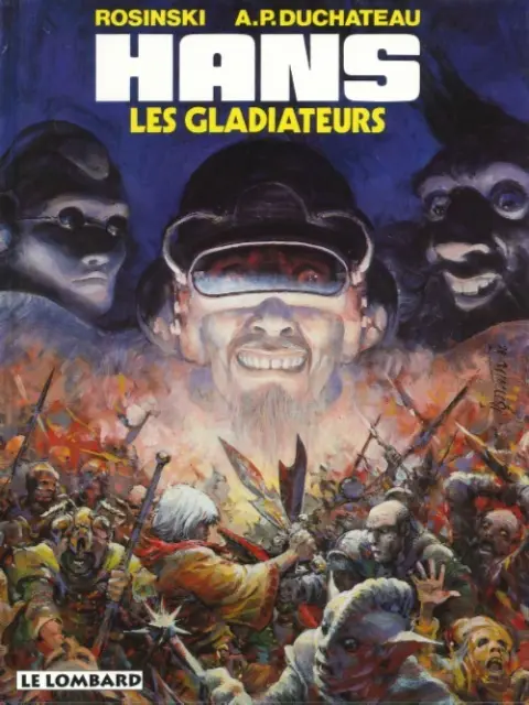 Couverture de l'album Hans Tome 4 Les gladiateurs
