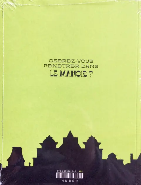Verso de l'album Le Manoir
