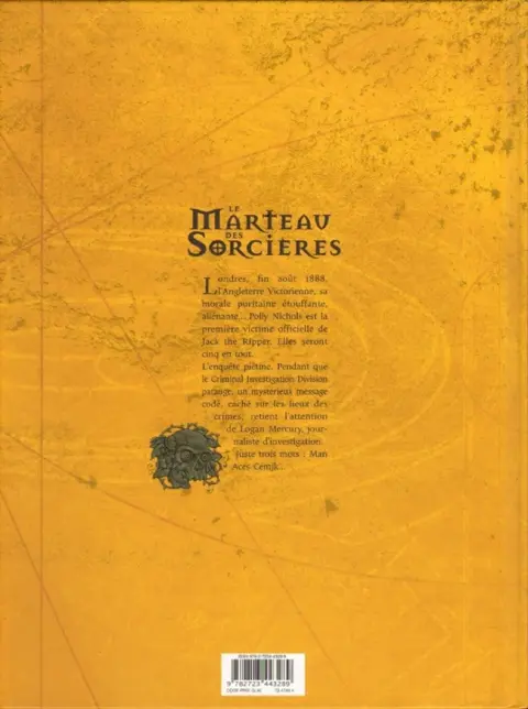 Verso de l'album Le marteau des sorcières Tome 2 Man Aces Cemjk