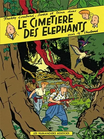 Couverture de l'album Freddy Lombard Tome 2 Le cimetière des éléphants