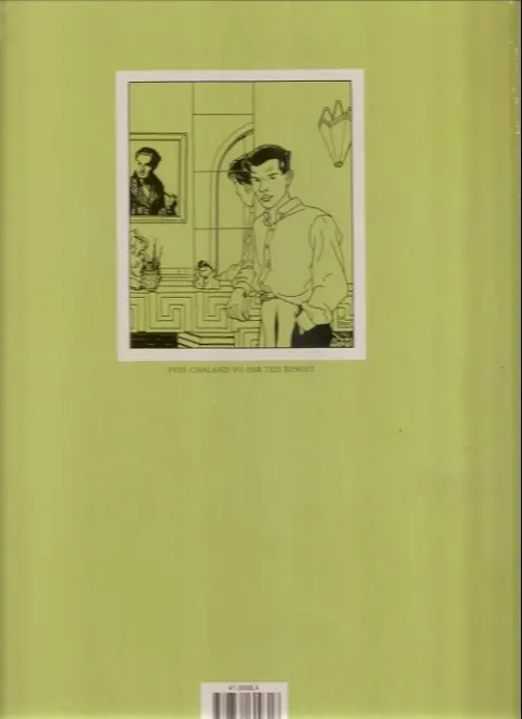 Verso de l'album Freddy Lombard Tome 2 Le cimetière des éléphants