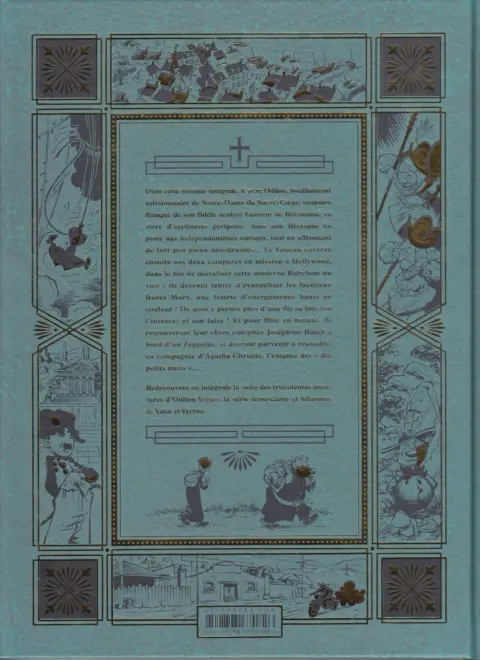 Verso de l'album Les exploits d'Odilon Verjus Intégrale 2