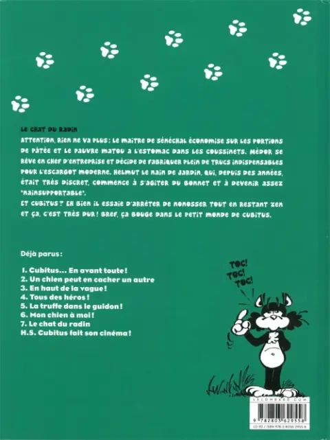Verso de l'album Les nouvelles aventures de Cubitus Tome 7 Le chat du radin