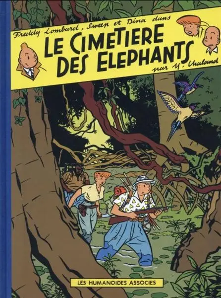 Couverture de l'album Freddy Lombard Tome 2 Le cimetière des éléphants