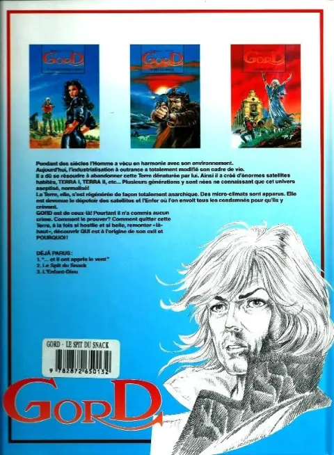 Verso de l'album Gord Tome 2 Le spit du snack