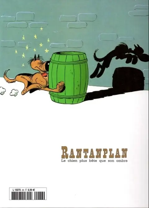 Verso de l'album Lucky Luke La collection Tome 90 Rantanplan - La belle et le bête