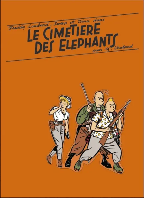 Couverture de l'album Freddy Lombard Tome 2 Le cimetière des éléphants