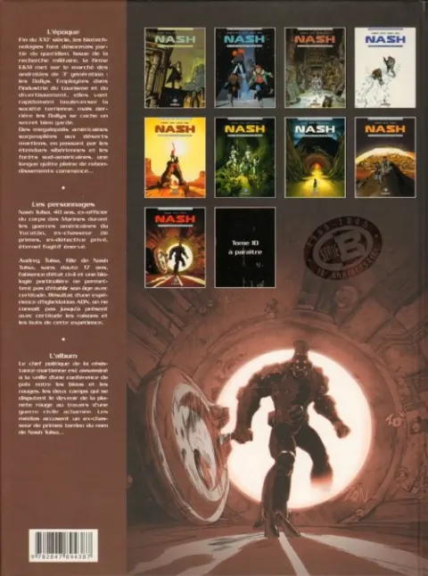 Verso de l'album Nash Tome 9 Zona Libra