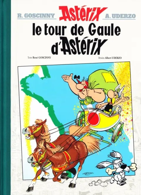 Couverture de l'album Astérix Tome 5 Le tour de Gaule d'Astérix