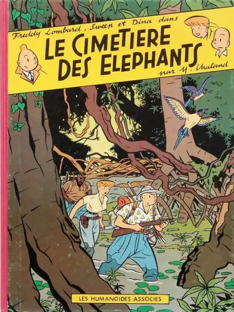 Couverture de l'album Freddy Lombard Tome 2 Le cimetière des éléphants
