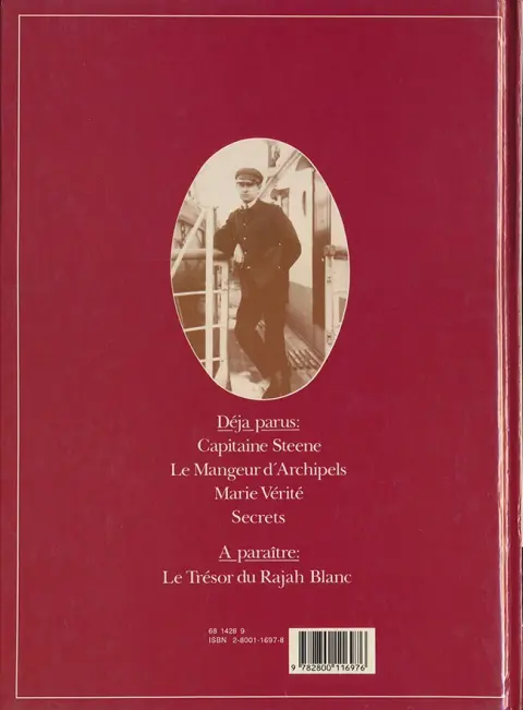 Verso de l'album Théodore Poussin Tome 4 Secrets