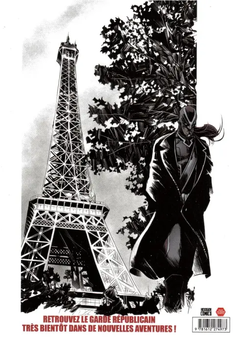 Verso de l'album Le Garde républicain #6 Révélations 2 / Les origines 3