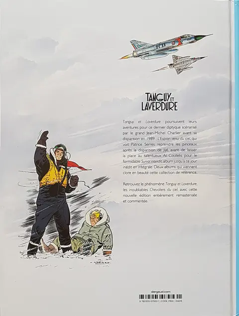 Verso de l'album Tanguy et Laverdure L'Intégrale Tome 10 Survol interdit