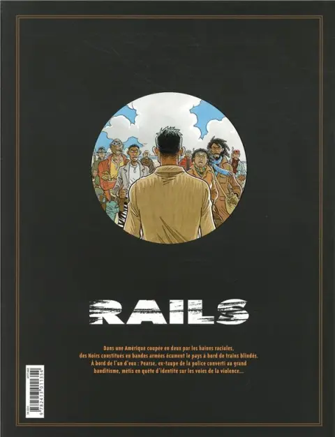 Verso de l'album Rails L'Intégrale