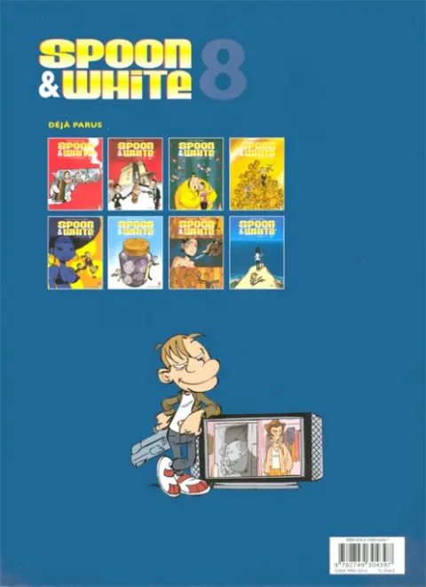 Verso de l'album Spoon & White Tome 8 Neverland