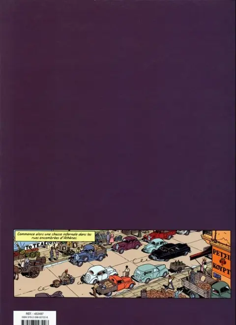 Verso de l'album Blake et Mortimer Tome 19 La Malédiction des trente deniers - Tome 1