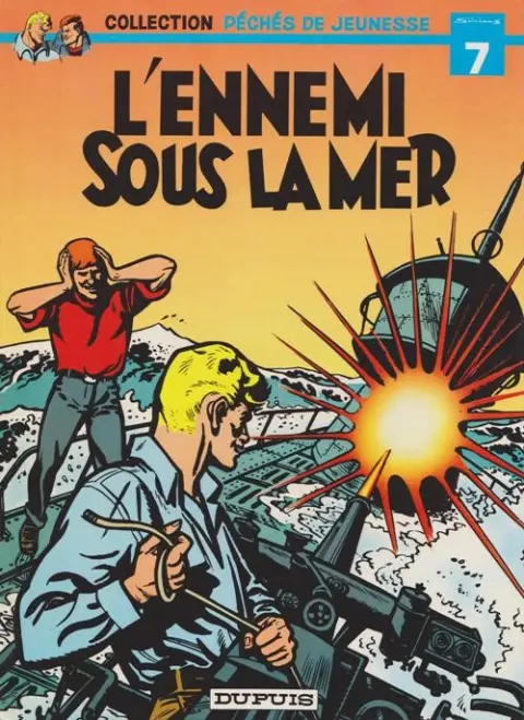 Couverture de l'album L'Épervier bleu Tome 5 L'ennemi sous la mer