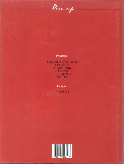 Verso de l'album Pin-up 2 Poison Ivy
