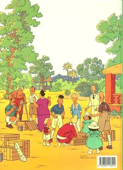 Verso de l'album Alice et Léopold Tome 1 La colère de Grindi