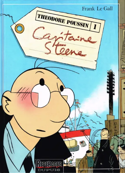 Couverture de l'album Théodore Poussin Tome 1 Capitaine Steene