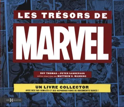 Couverture de l'album Les trésors de Marvel