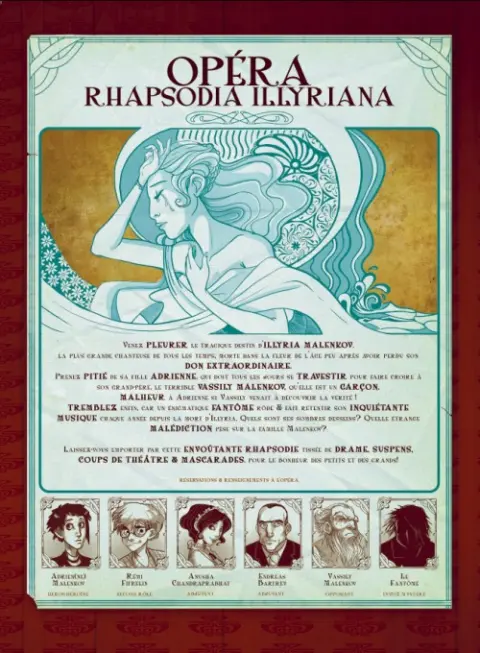 Verso de l'album Rhapsody Tome 1 Après moi le déluge