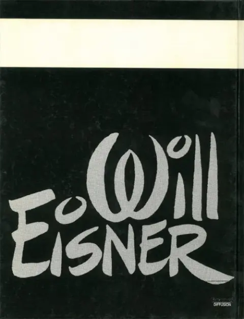 Verso de l'album La bande dessinée selon... La bande dessinée selon Will Eisner
