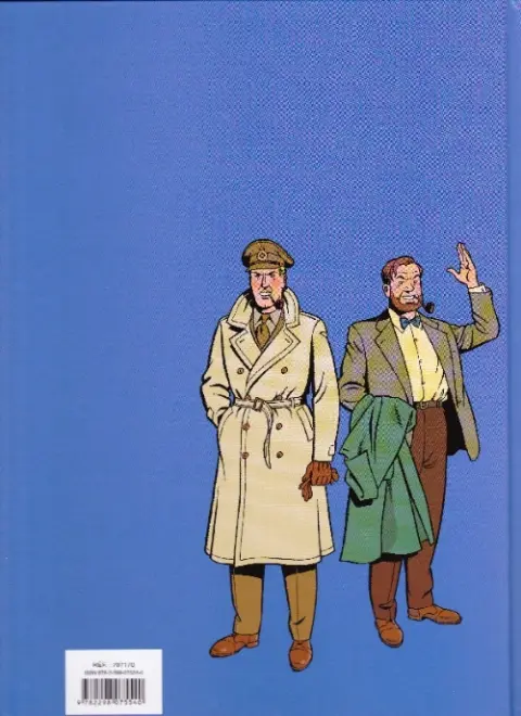 Verso de l'album Blake et Mortimer Tome 22 L'Onde Septimus