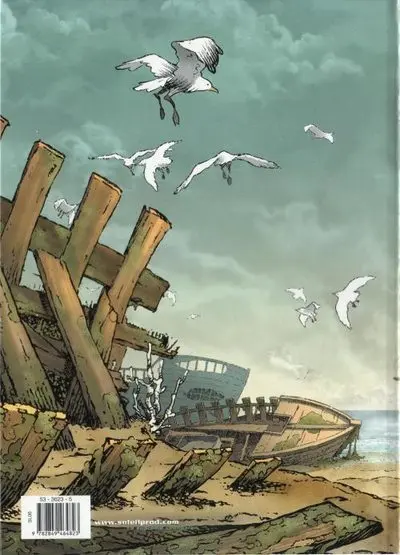 Verso de l'album Larmes de Fées Tome 1 La Mélopée des Abers
