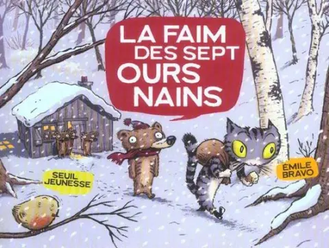 Couverture de l'album Les sept ours nains Tome 2 La faim des sept ours nains